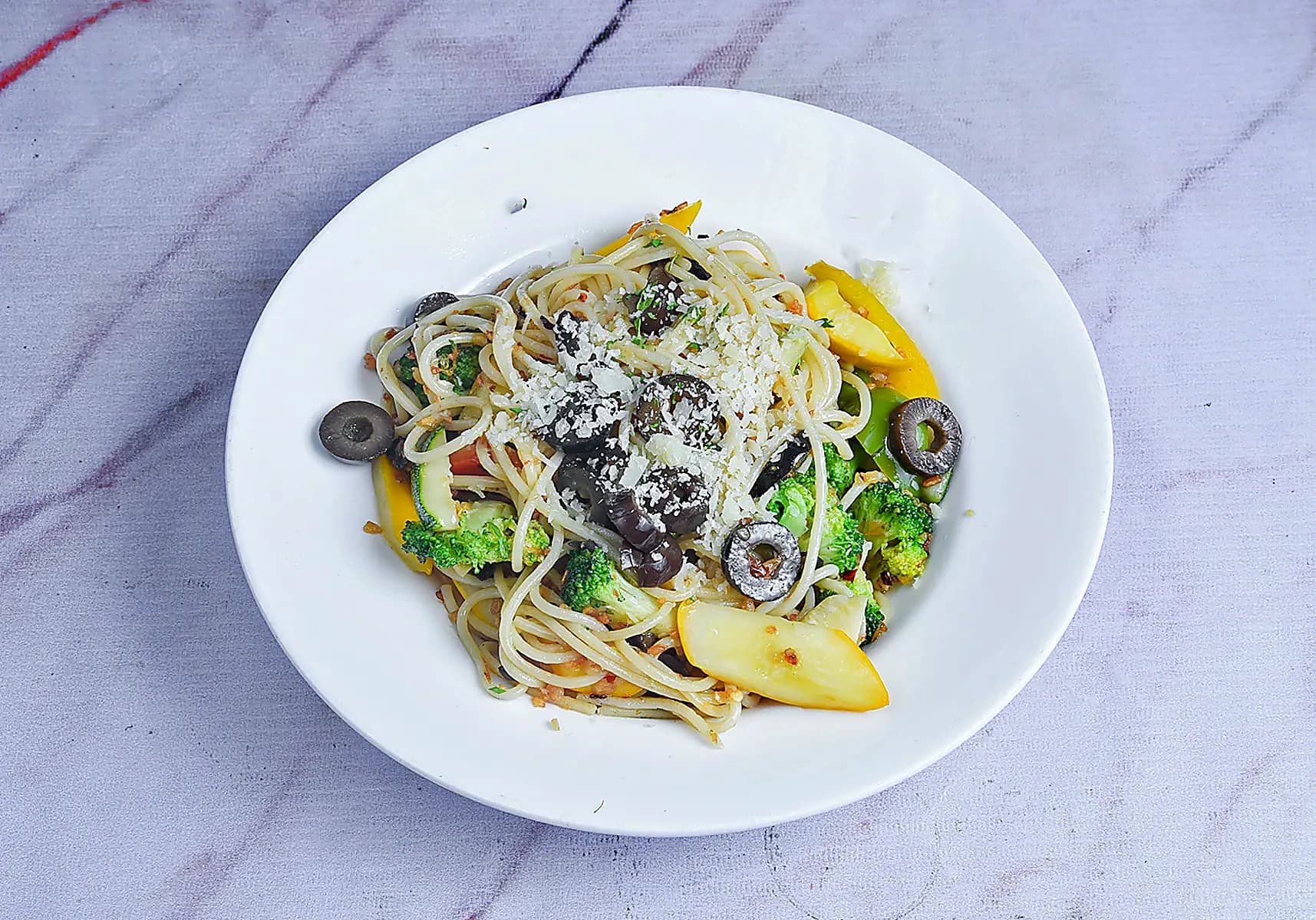 Aglio Olio With Vegetables