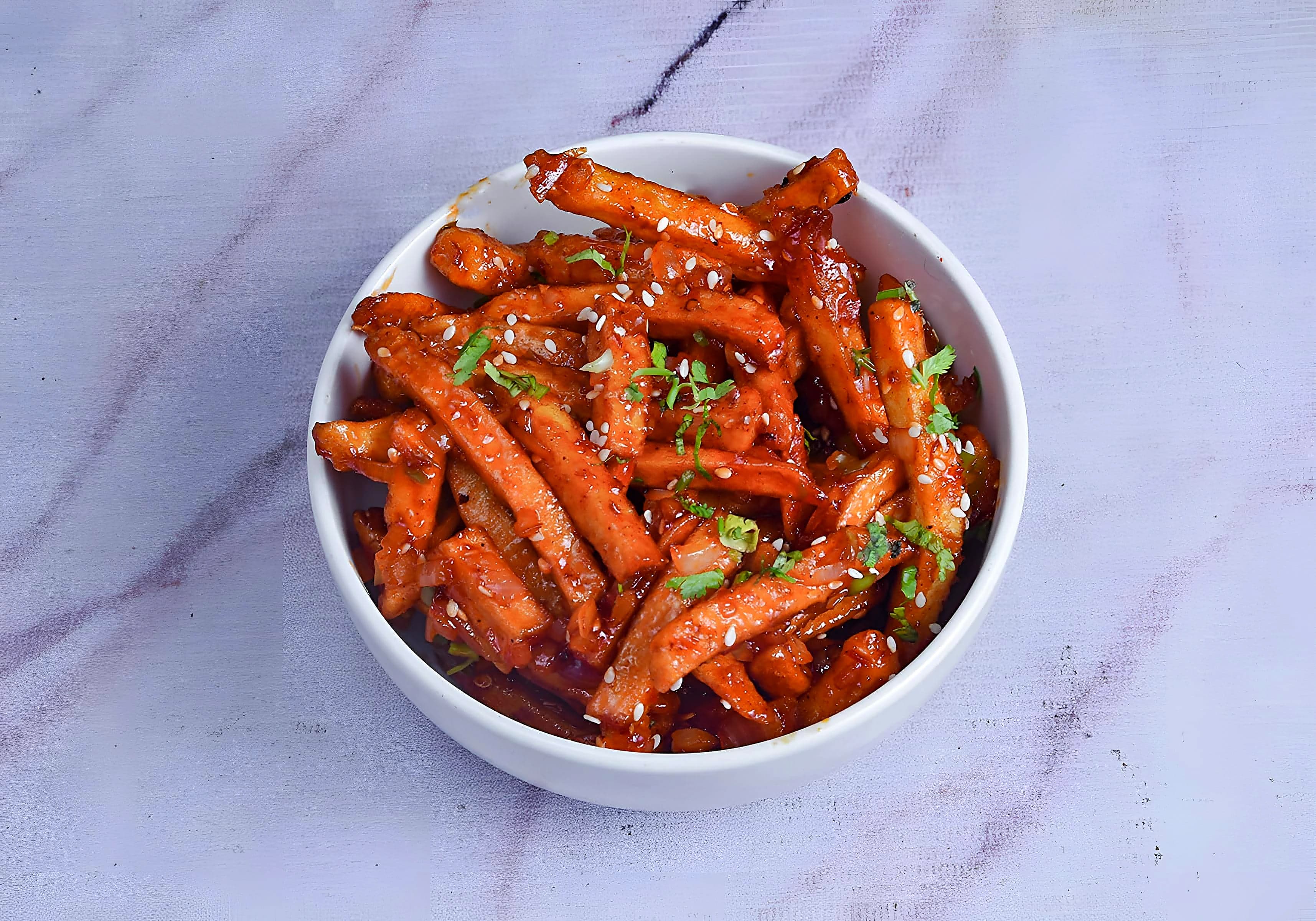 Sweet Honey Chilli Potato