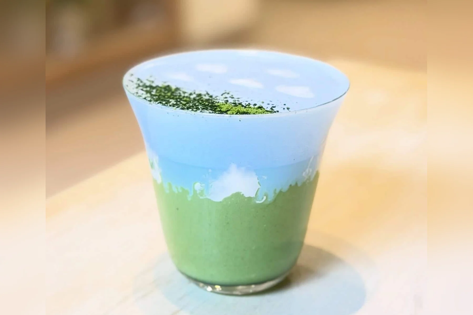 Spirulina Matcha Latte