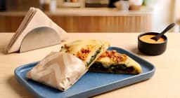 Spinach Paneer Focaccia