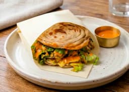 Go Falafel Paratha Burger