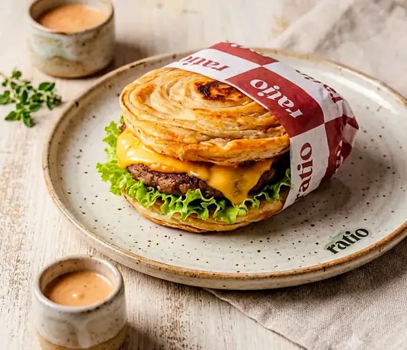 Go Mexican Paratha Burger